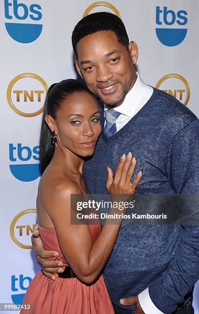 Jada Pinkett Smith and Will Smith attend the TEN Upfront presentation at Hammerstein Ballroom on May 19, 2010 in New York City. 19688_002_0569.JPG