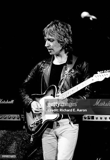 Andy Summers from The Police performs live on stage at the Bottom Line in New York City on April 03 1979