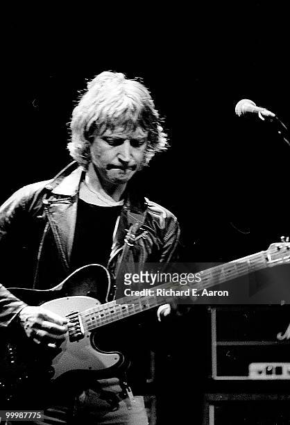 Andy Summers from The Police performs live on stage at the Bottom Line in New York City on April 03 1979