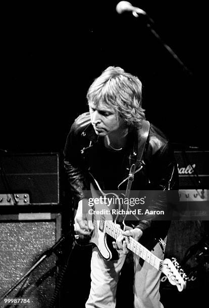 Andy Summers from The Police performs live on stage at the Bottom Line in New York City on April 03 1979