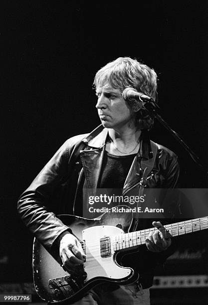 Andy Summers from The Police performs live on stage at the Bottom Line in New York City on April 03 1979