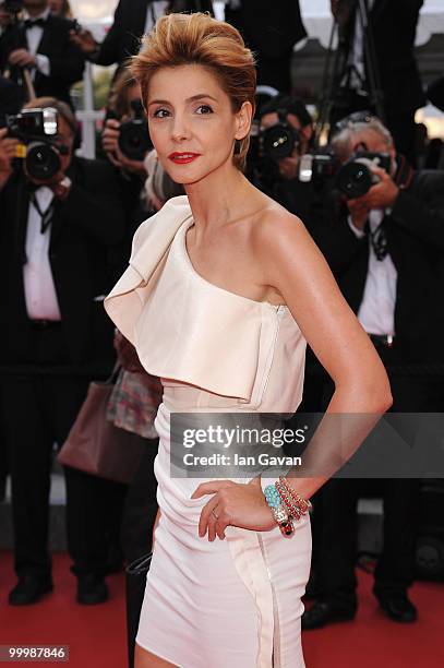 Clotilde Courau, Princess of Piedmont attends the "Poetry" Premiere at the Palais des Festivals during the 63rd Annual Cannes Film Festival on May...