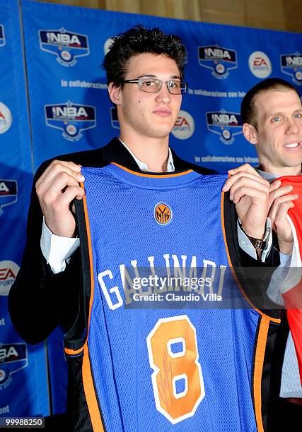 New York guard Danilo Gallinari during NBA Europe Live game on May 18, 2010 in Milan, Italy.