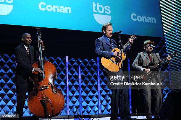 Conan O'Brien performs at the TEN Upfront presentation at Hammerstein Ballroom on May 19, 2010 in New York City. 19688_002_0927.JPG