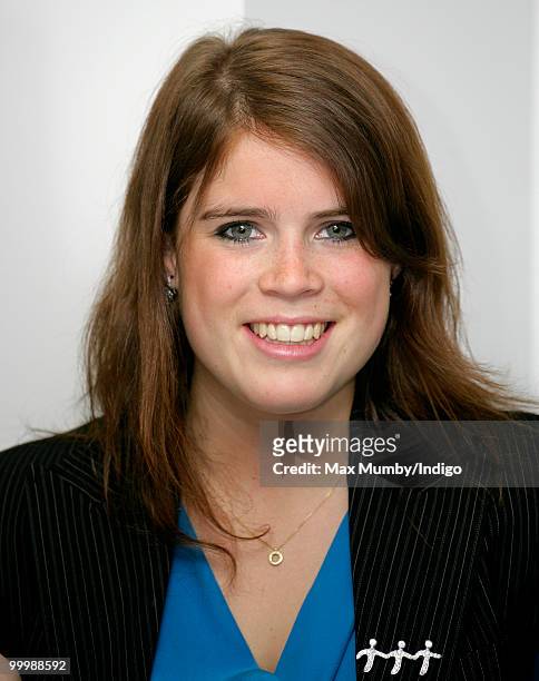 Princess Eugenie of York attends the opening of the Teenage Cancer Trust Unit at the Great North Children's Hospital on May 19, 2010 in Newcastle...
