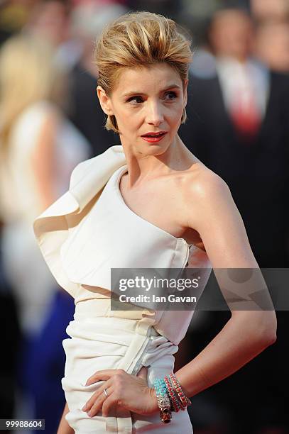 Clotilde Courau, Princess of Piedmont attends the "Poetry" Premiere at the Palais des Festivals during the 63rd Annual Cannes Film Festival on May...