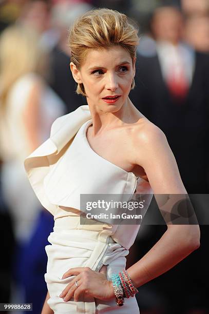 Clotilde Courau, Princess of Piedmont attends the "Poetry" Premiere at the Palais des Festivals during the 63rd Annual Cannes Film Festival on May...
