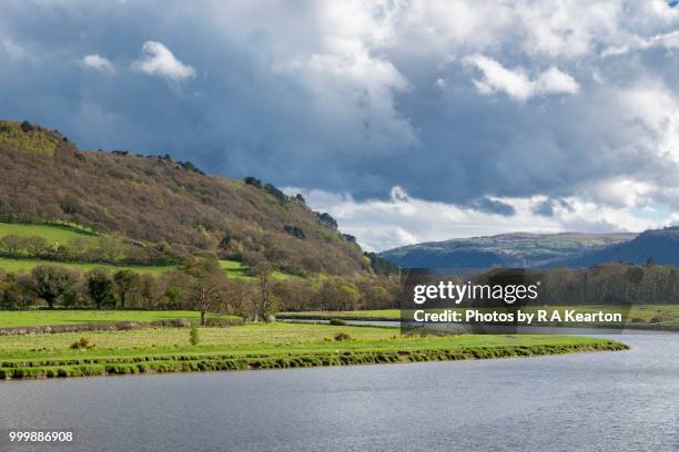 the afon conwy at tal-y-cafyn, north wales - tal stock pictures, royalty-free photos & images