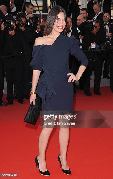 Geraldine Pailhas attends the "Poetry" Premiere at the Palais des Festivals during the 63rd Annual Cannes Film Festival on May 19, 2010 in Cannes,...