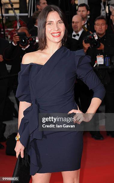 Geraldine Pailhas attends the "Poetry" Premiere at the Palais des Festivals during the 63rd Annual Cannes Film Festival on May 19, 2010 in Cannes,...