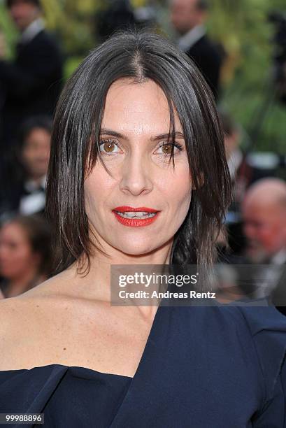 Geraldine Pailhas attends the "Poetry" Premiere at the Palais des Festivals during the 63rd Annual Cannes Film Festival on May 19, 2010 in Cannes,...