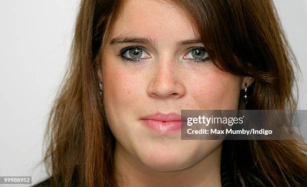 Princess Eugenie of York attends the opening of the Teenage Cancer Trust Unit at the Great North Children's Hospital on May 19, 2010 in Newcastle...