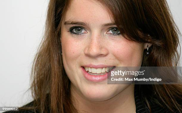 Princess Eugenie of York attends the opening of the Teenage Cancer Trust Unit at the Great North Children's Hospital on May 19, 2010 in Newcastle...