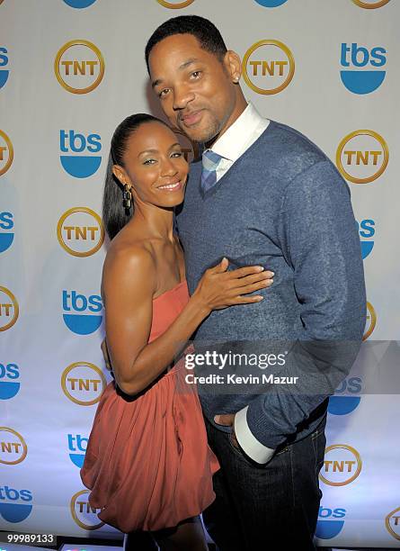 Jada Pinkett Smith and Will Smith attend the TEN Upfront presentation at Hammerstein Ballroom on May 19, 2010 in New York City. 19688_001_0462.JPG