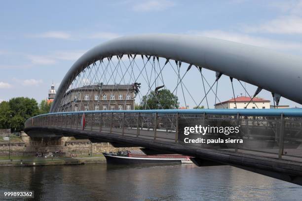 kładka ojca bernatka bridge - lesser poland voivodeship stock pictures, royalty-free photos & images