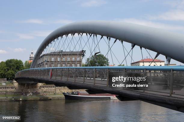 kładka ojca bernatka bridge - malopolskie province stock pictures, royalty-free photos & images