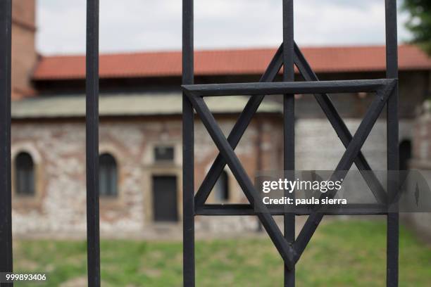 star of david - malopolskie province stock pictures, royalty-free photos & images