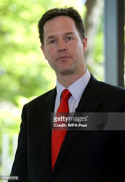 Nick Clegg, the Deputy Prime Minister, delivers a speech setting out the Government's plans for political reform at the City and Islington College on...