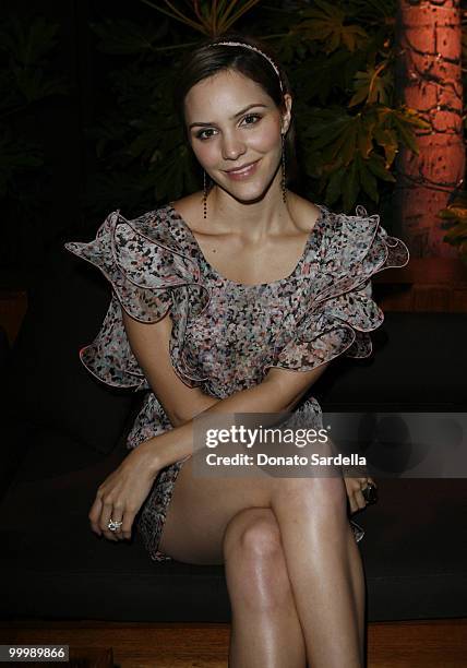 Actress Katharine McPhee attends Nyx Cosmetics Decade +1 Anniversary Unveild on May 18, 2010 in Hollywood, California.