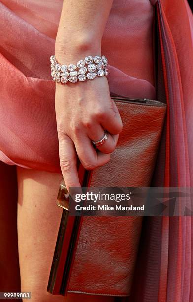 Elizabeth Banks attends the premiere of 'Poetry' held at the Palais des Festivals during the 63rd Annual International Cannes Film Festival on May...