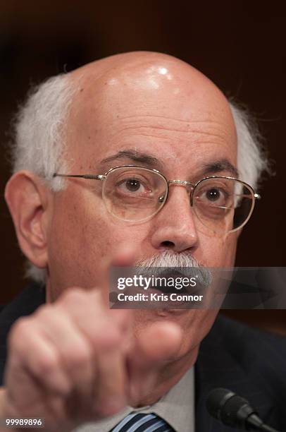 Andrew Natsios speaks during the Senate Foreign Relations Committee hearing on "After the Earthquake: Empowering Haiti to Rebuild Better" at Senate...