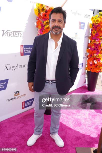 Chef Javier Plascencia attends American Cancer Society's California Spirit 33 Gourmet Garden Party at Sony Pictures Studios on July 15, 2018 in...