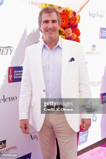 Roger Davis attends American Cancer Society's California Spirit 33 Gourmet Garden Party at Sony Pictures Studios on July 15, 2018 in Culver City,...