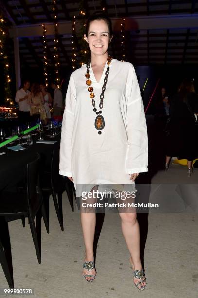Mercedes de Guardiola attends the Parrish Art Museum Midsummer Party 2018 at Parrish Art Museum on July 14, 2018 in Water Mill, New York.