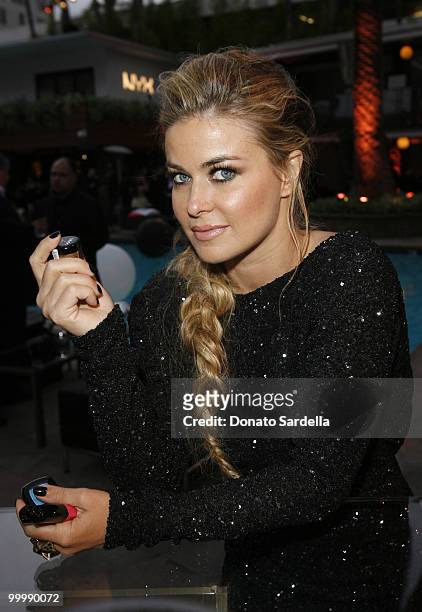 Actress Carmen Electra attends Nyx Cosmetics Decade +1 Anniversary Unveild on May 18, 2010 in Hollywood, California.