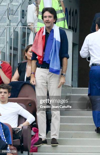 Antoine Arnault during the 2018 FIFA World Cup Russia Final match between France and Croatia at Luzhniki Stadium on July 15, 2018 in Moscow, Russia.