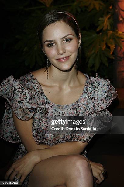 Actress Katharine McPhee attends Nyx Cosmetics Decade +1 Anniversary Unveild on May 18, 2010 in Hollywood, California.