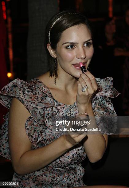 Actress Katharine McPhee attends Nyx Cosmetics Decade +1 Anniversary Unveild on May 18, 2010 in Hollywood, California.