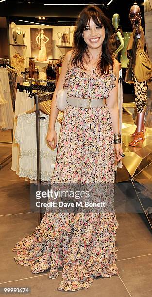 Daisy Lowe attends the launch party for the opening of TopShop's Knightsbridge store on May 19, 2010 in London, England.