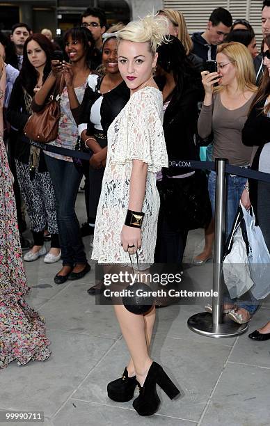 Jaime Winstone attends the launch party for the opening of TopShop's Knightsbridge store on May 19, 2010 in London, England.