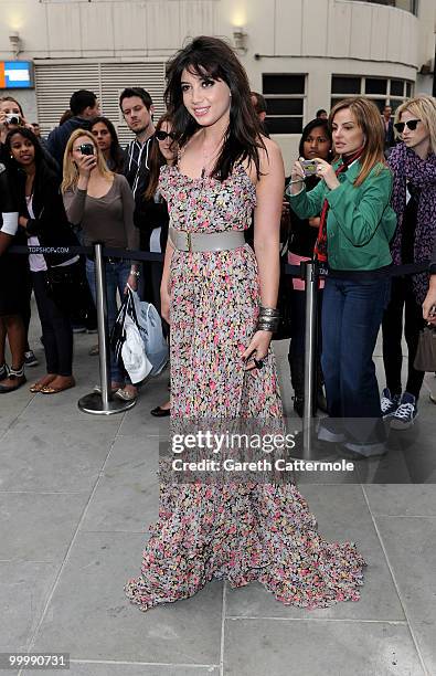 Daisy Lowe attends the launch party for the opening of TopShop's Knightsbridge store on May 19, 2010 in London, England.