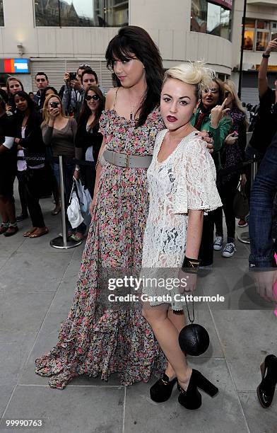 Daisy Lowe and Jaime Winstone attend the launch party for the opening of TopShop's Knightsbridge store on May 19, 2010 in London, England.
