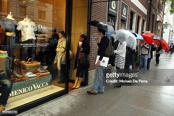 General view of the atmosphere during the launch of Domenico Vacca Denim at Domenico Vacca on May 18, 2010 in New York City.