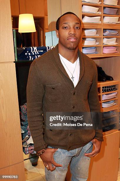 Theus attends the launch of Domenico Vacca Denim at Domenico Vacca on May 18, 2010 in New York City.