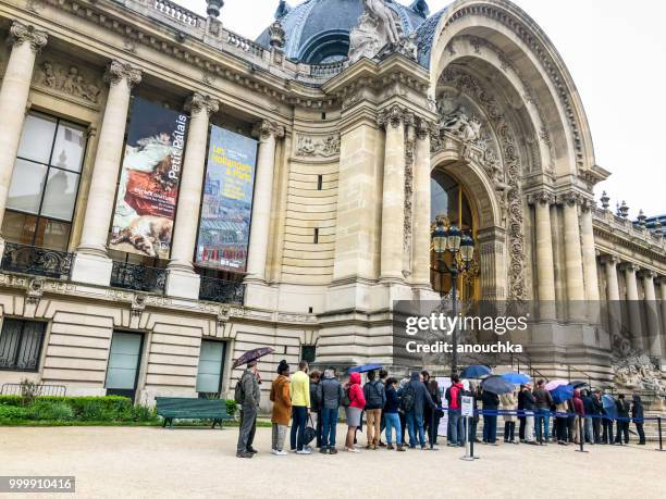 le petit palais, museo, parís, francia - petit fotografías e imágenes de stock