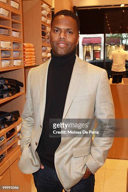 Calloway attends the launch of Domenico Vacca Denim at Domenico Vacca on May 18, 2010 in New York City.