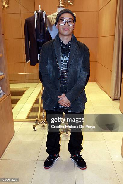 Designer Kevin Saer Leong attends the launch of Domenico Vacca Denim>> at Domenico Vacca on May 18, 2010 in New York City.