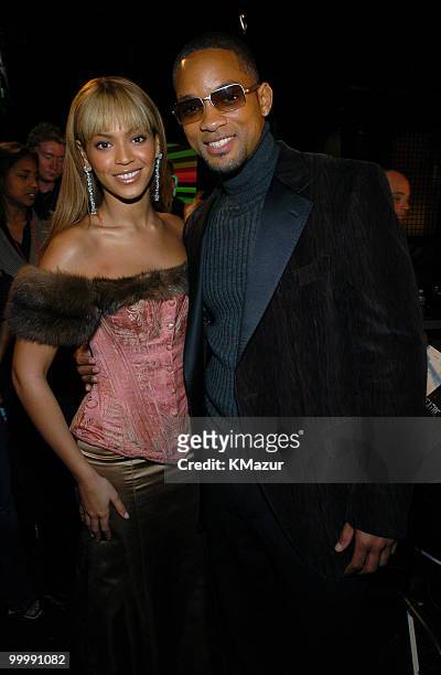 Beyonce Knowles and Will Smith