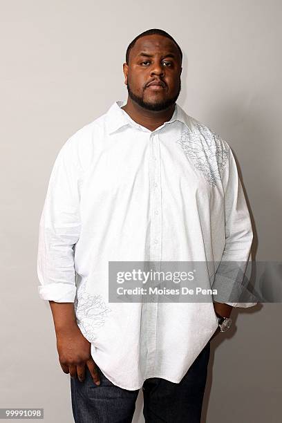 Actor Jamal Woolard attends the launch of Domenico Vacca Denim at Domenico Vacca on May 18, 2010 in New York City.