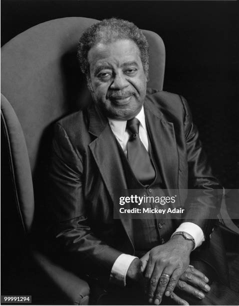 Civil rights leader Ralph David Abernathy poses for a portrait in 1980 in Tallahassee, Florida.