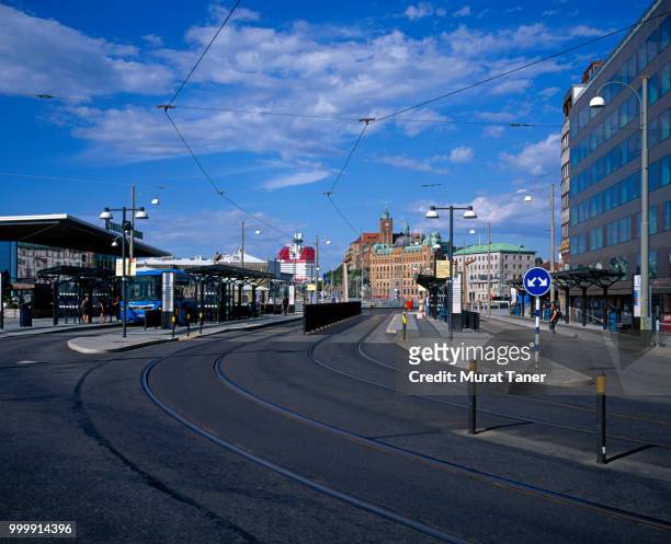 street scene in gothenburg - västra götaland county stock pictures, royalty-free photos & images