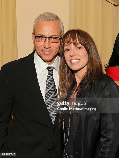 Dr. Drew Pinsky and actress Mackenzie Phillips arrives at the 14th Annual PRISM Awards at the Beverly Hills Hotel on April 22, 2010 in Beverly Hills,...