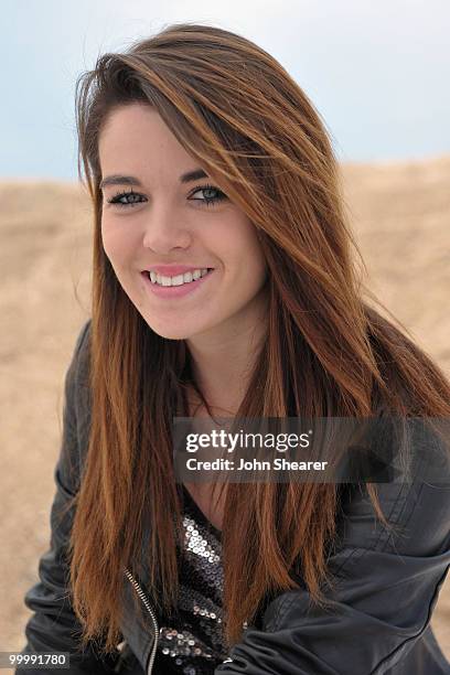 Nikita Ramsey attends the 'The Myth of the American Sleepover' Photo Call held at the Martini Terraza during the 63rd Annual International Cannes...