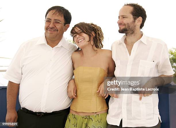 Marcos Hernandez, Anapola Mushkadiz and Carlos Reygadas