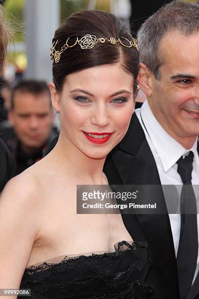 Actress Nora Von Waldstaetten attends the premiere of 'Poetry' held at the Palais des Festivals during the 63rd Annual International Cannes Film...