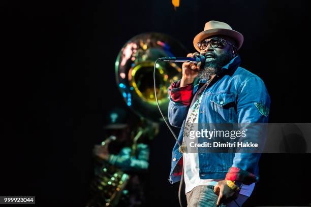 Black Thought of The Roots performs on stage at North Sea Jazz Festival at Ahoy on July 13, 2018 in Rotterdam, Netherlands.
